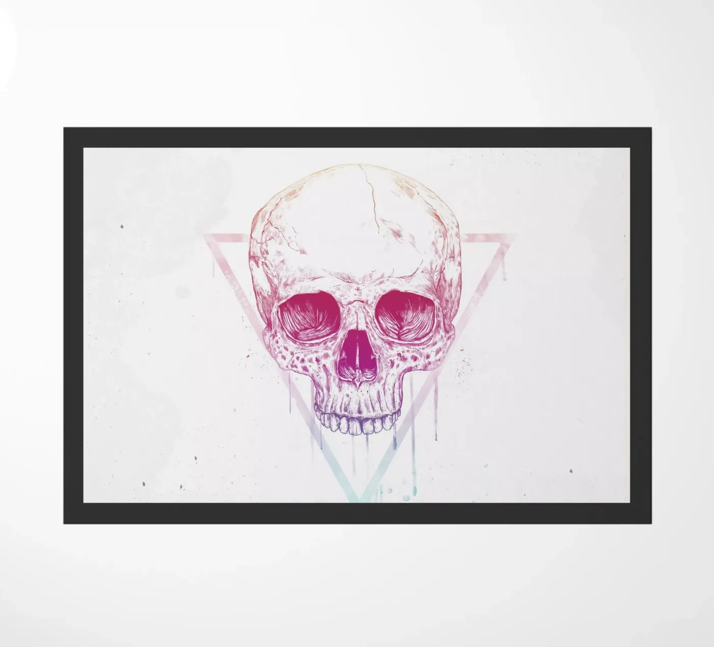 Skull in a triangle zerbino da Balazs Solti