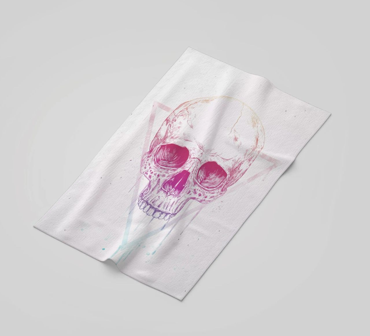 Skull in a triangle telo mare da Balazs Solti