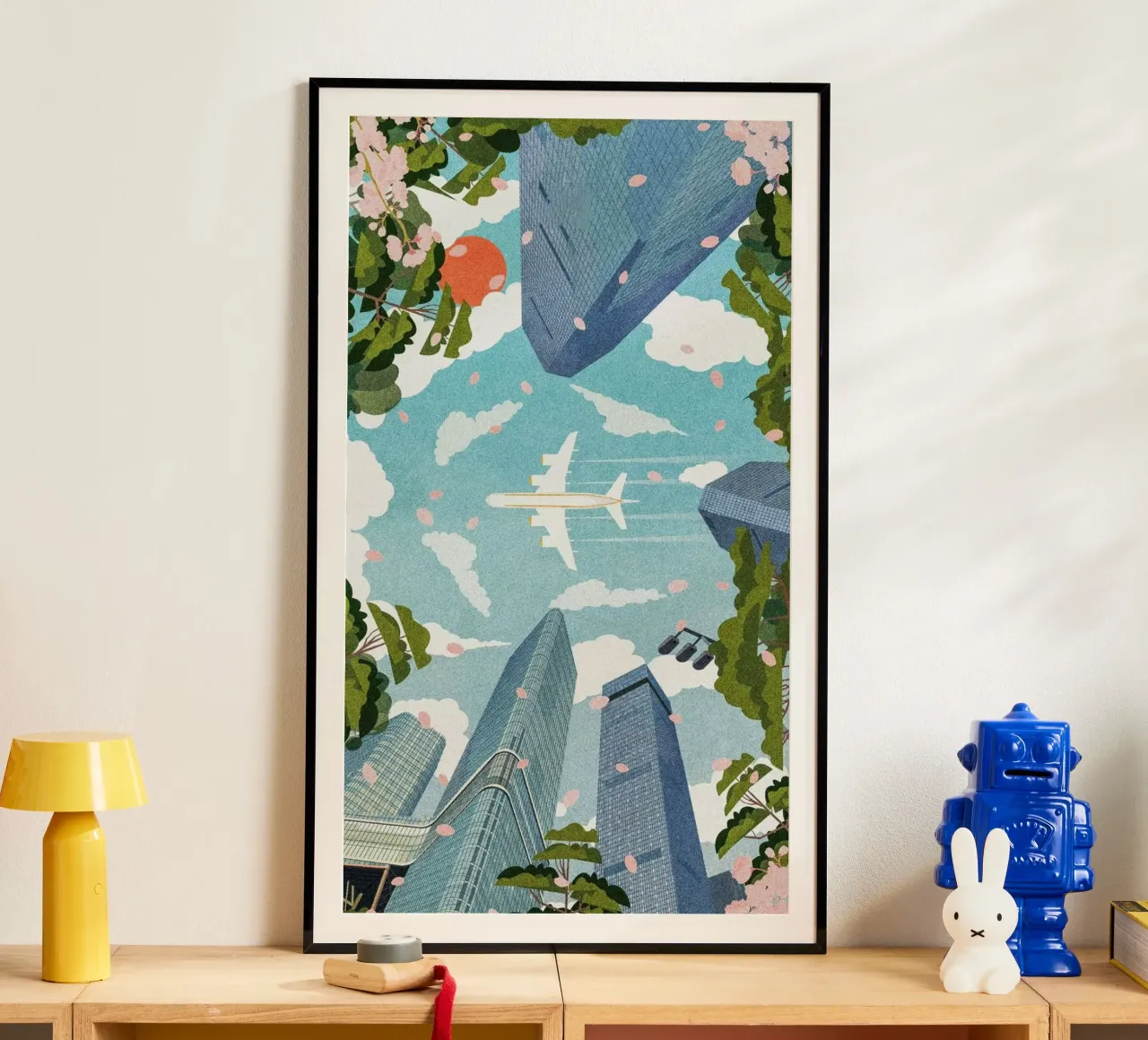 city and plane poster da carsa