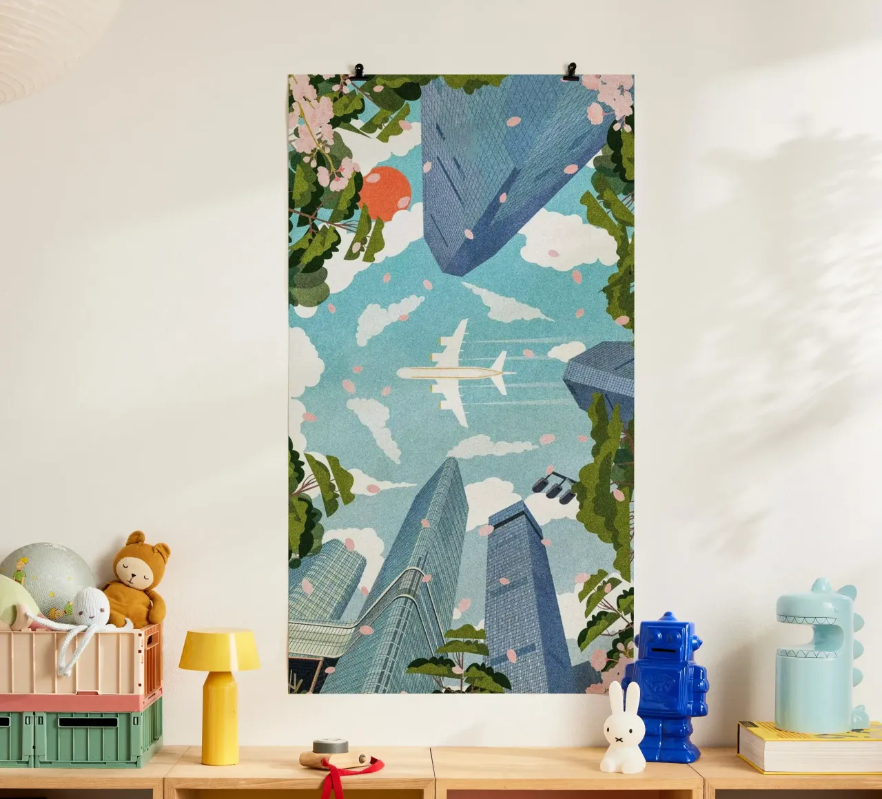 city and plane poster da carsa