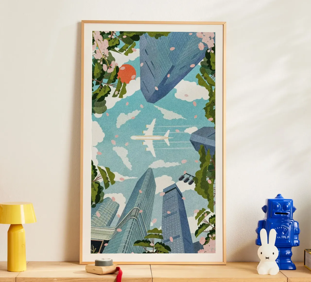 city and plane poster da carsa