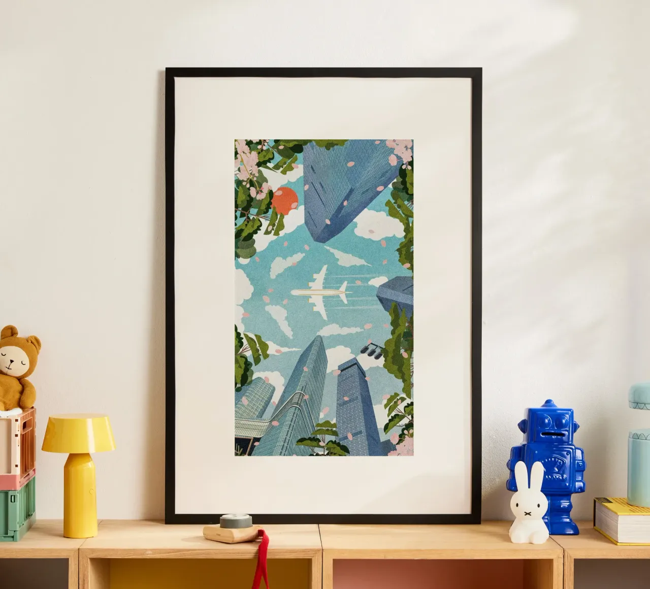 city and plane poster da carsa