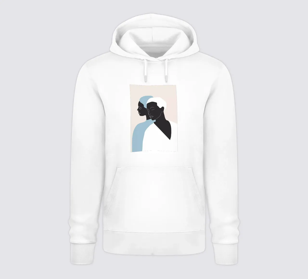 riflessione - lo specchio felpa con cappuccio da ThingDesign