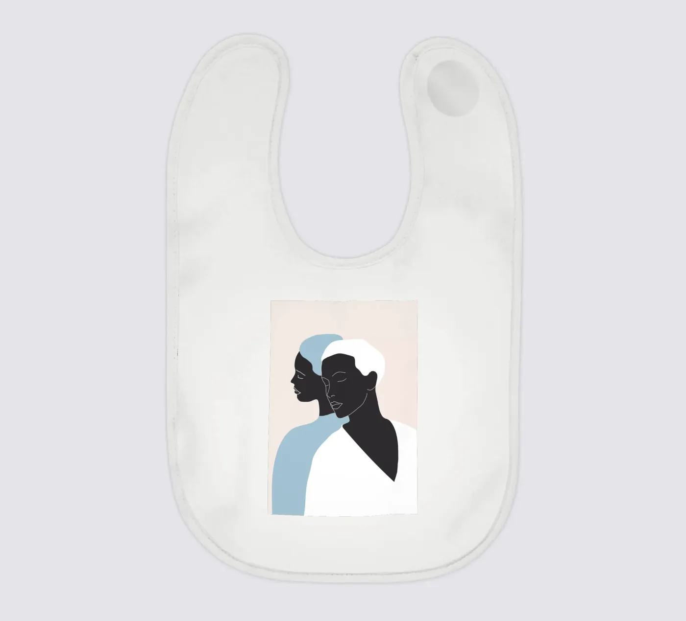 reflection - the mirror baby bib by ThingDesign