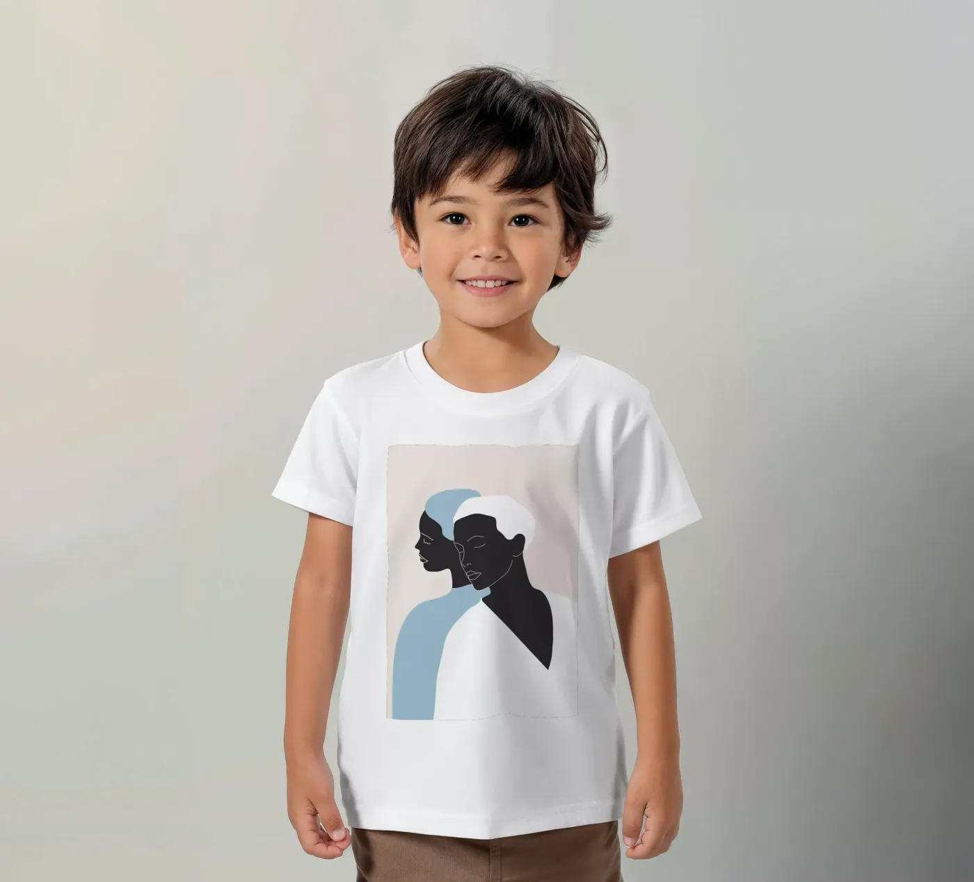 reflection - the mirror t-shirt bambini da ThingDesign
