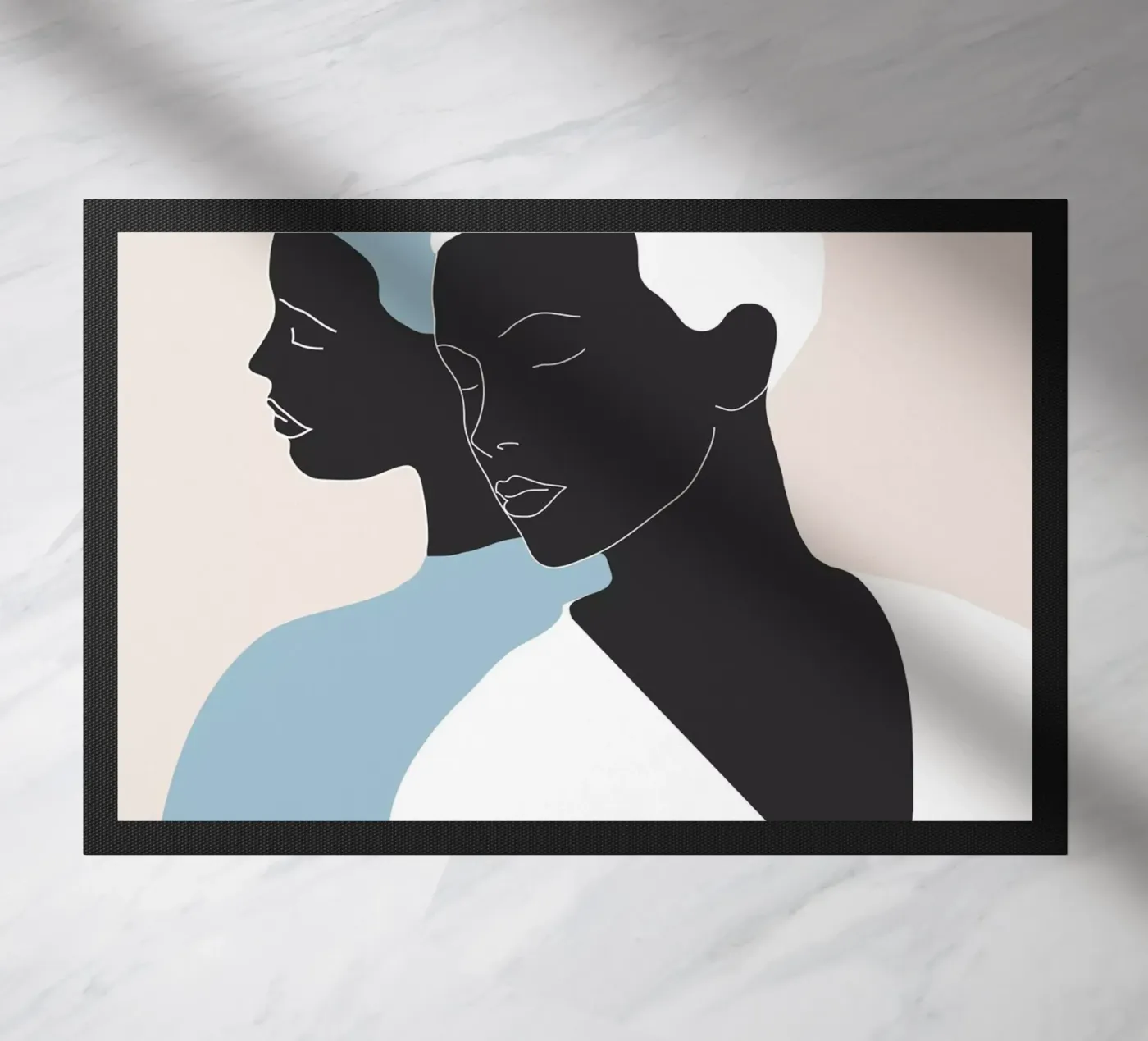 Reflexion - der Spiegel Fußmatte von ThingDesign