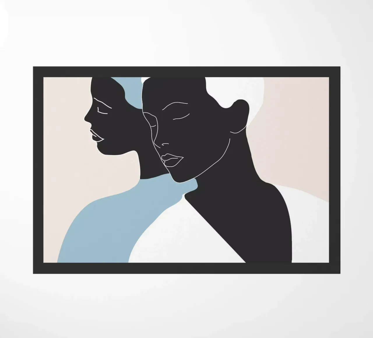 reflection - the mirror doormat by ThingDesign