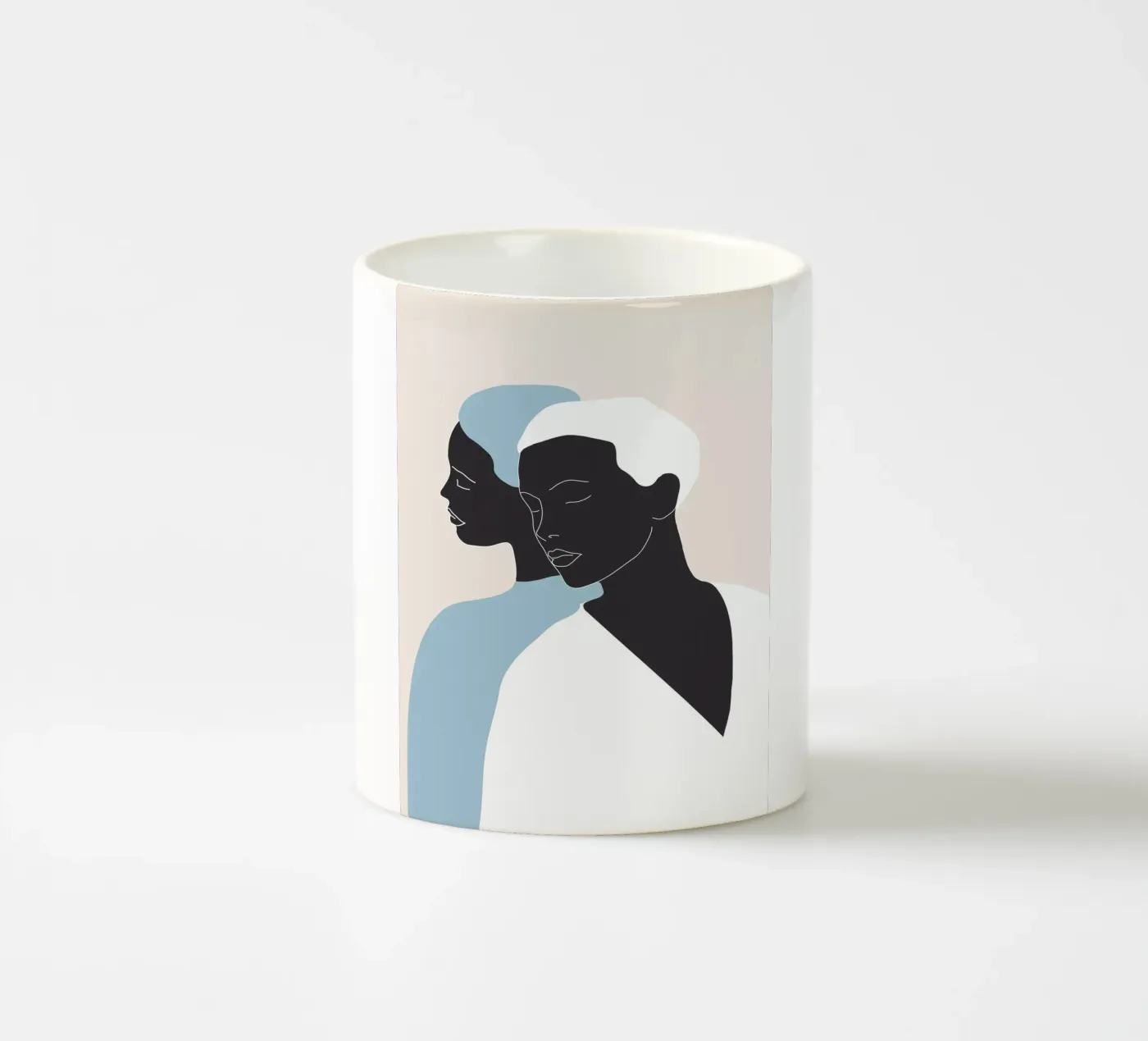 reflection - the mirror ceramic mug by ThingDesign