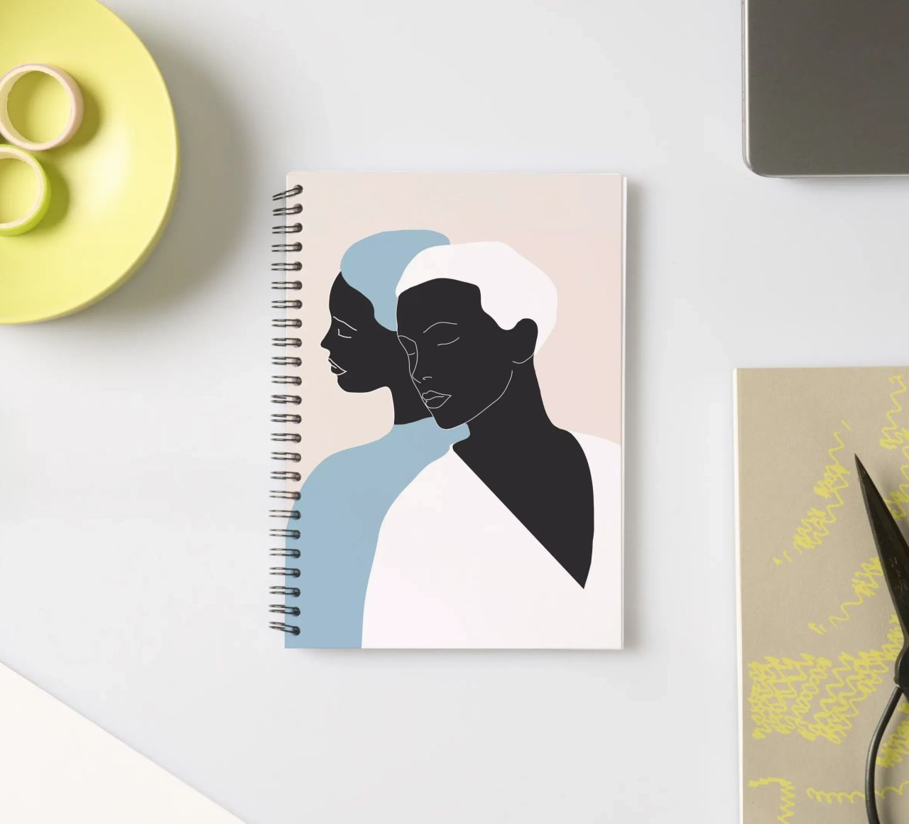 reflection - the mirror spiral notebook by ThingDesign