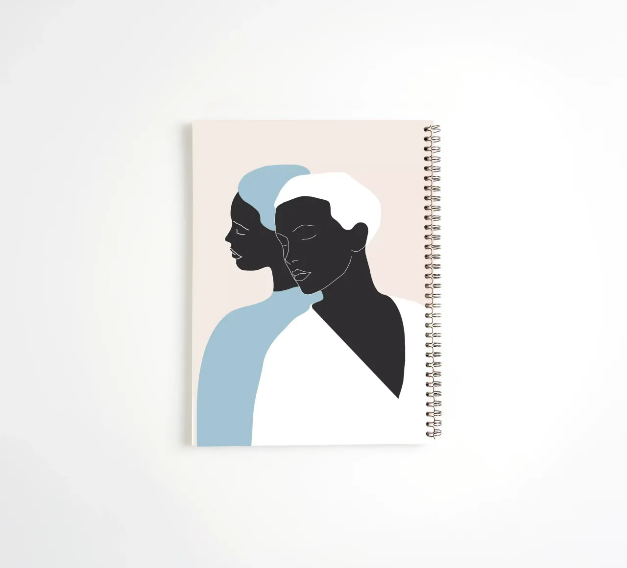 reflejo - el espejo cuaderno de espiral de ThingDesign