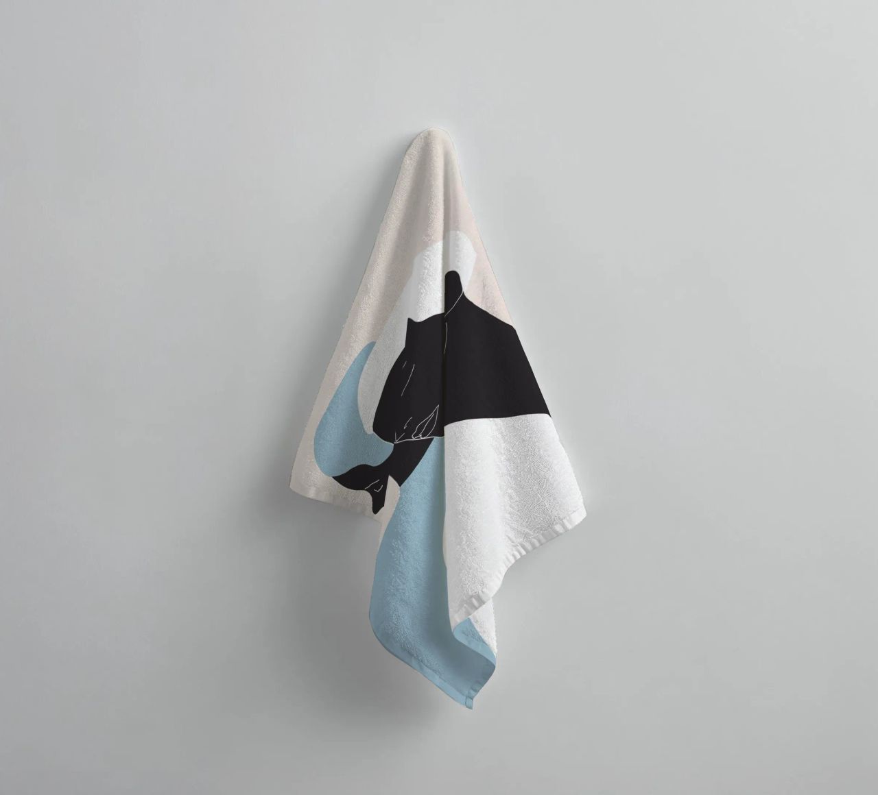 reflection - the mirror towel by ThingDesign