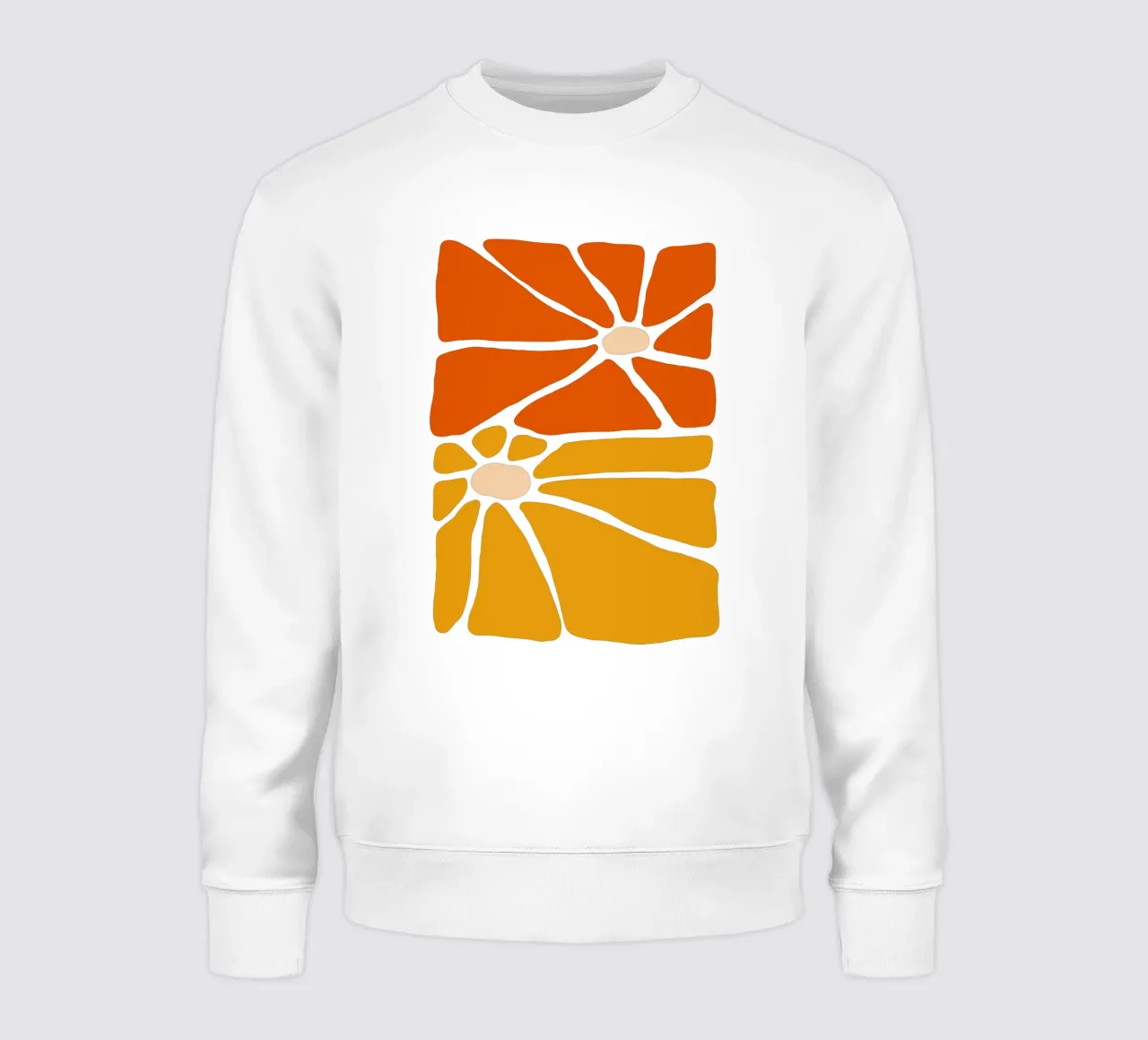 Sunburst Bloom felpa da TijanaArtStudio88