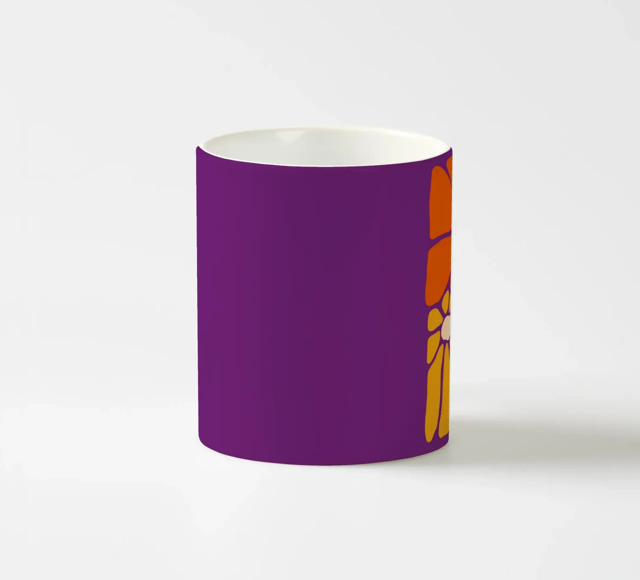 Sunburst Bloom tazza in ceramica da TijanaArtStudio88