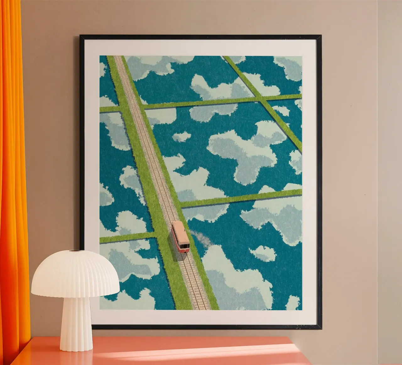 the bus on field poster de lifeline