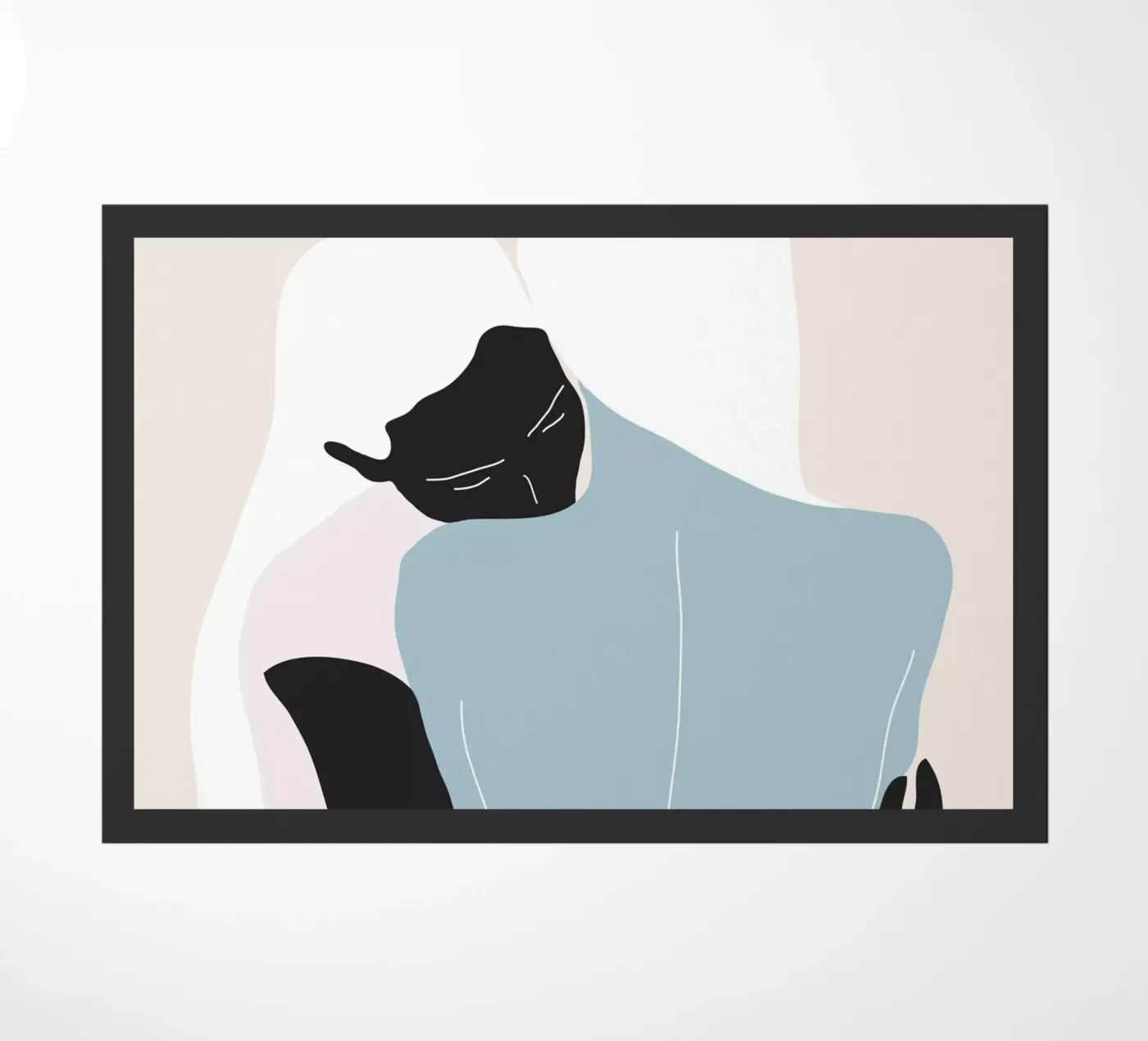 Knuffel deurmat van ThingDesign