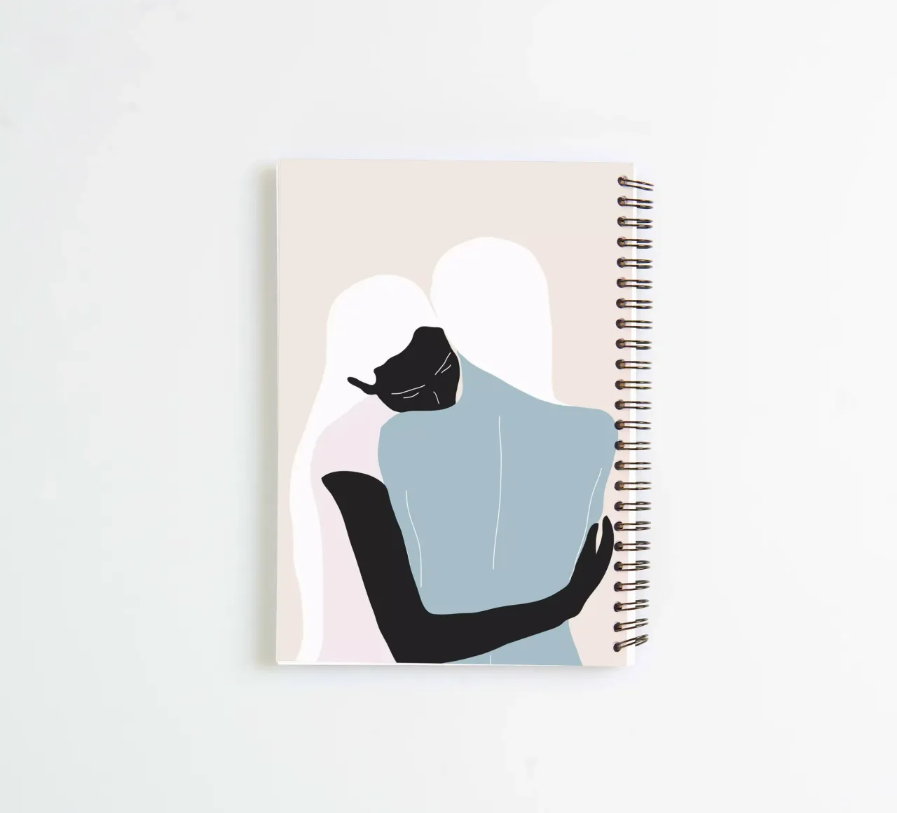 Hug spiral notebook by ThingDesign