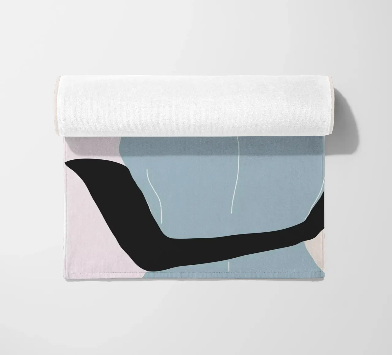 Hug beach towel by ThingDesign