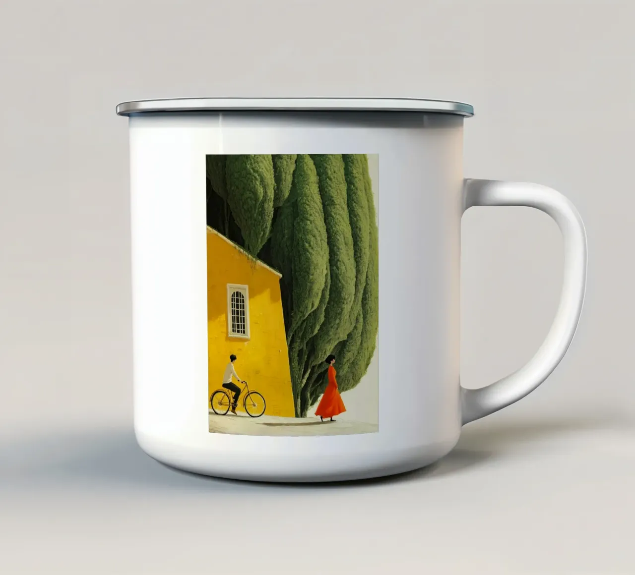 he and she tazza in smalto da lifeline