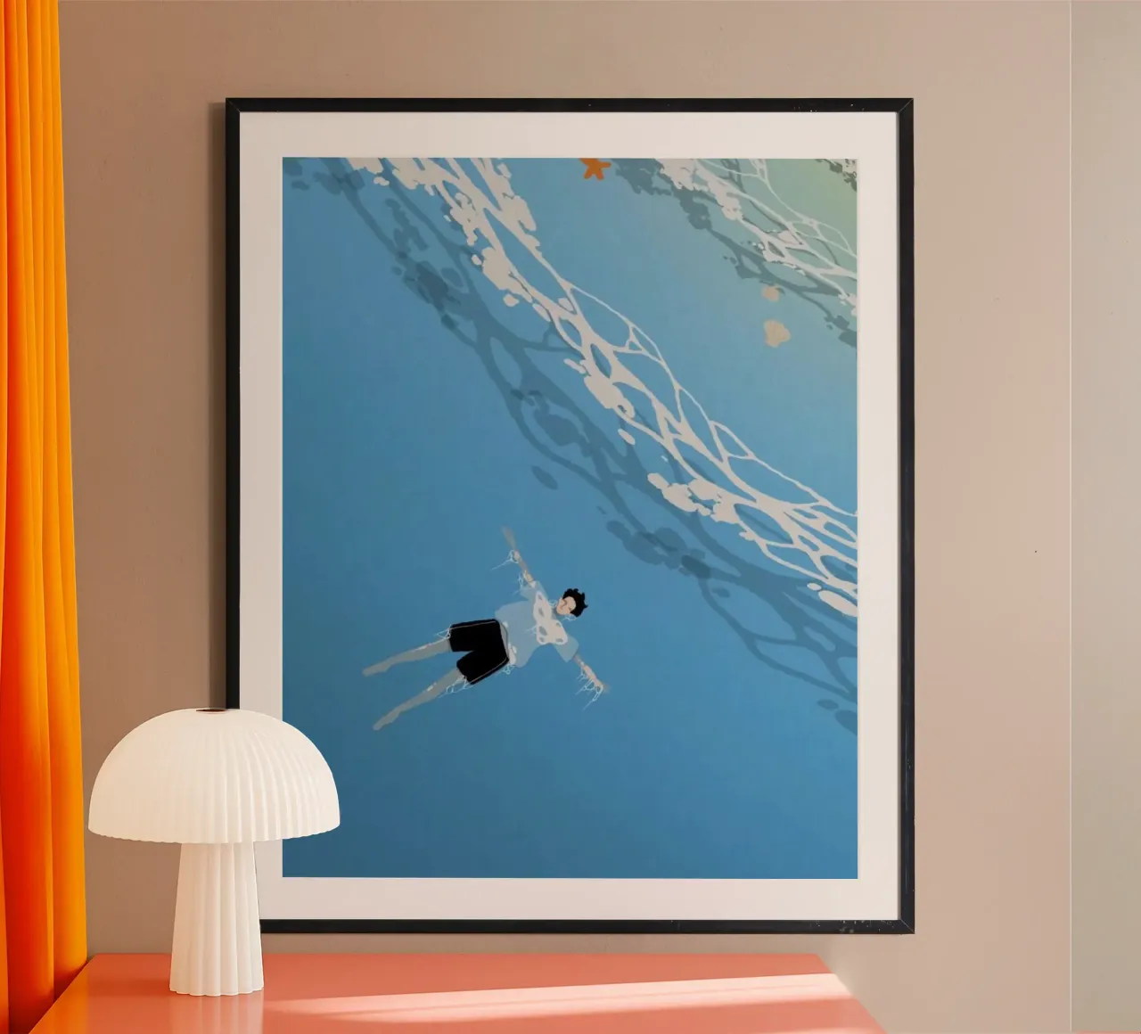 swiming on poster da lifeline