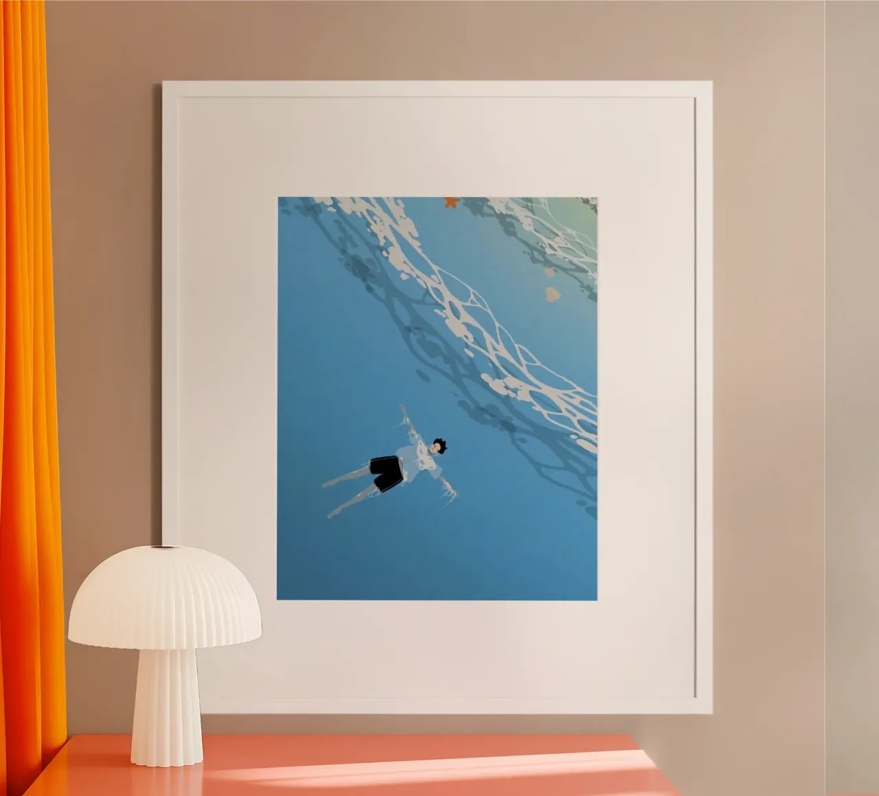 swiming on poster da lifeline