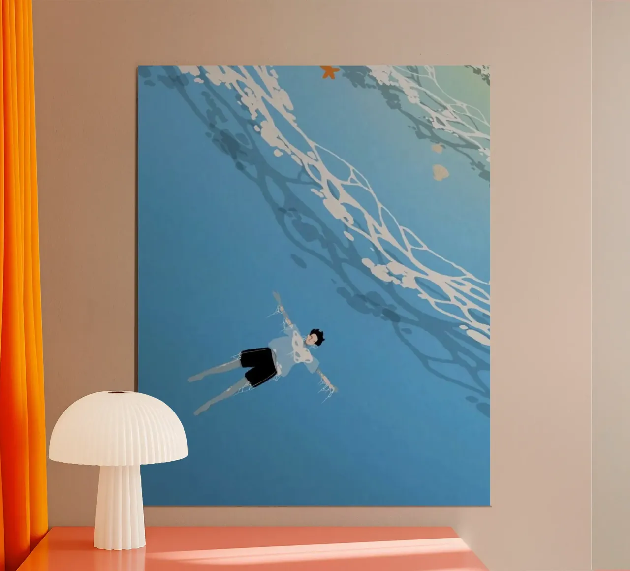 swiming on poster da lifeline