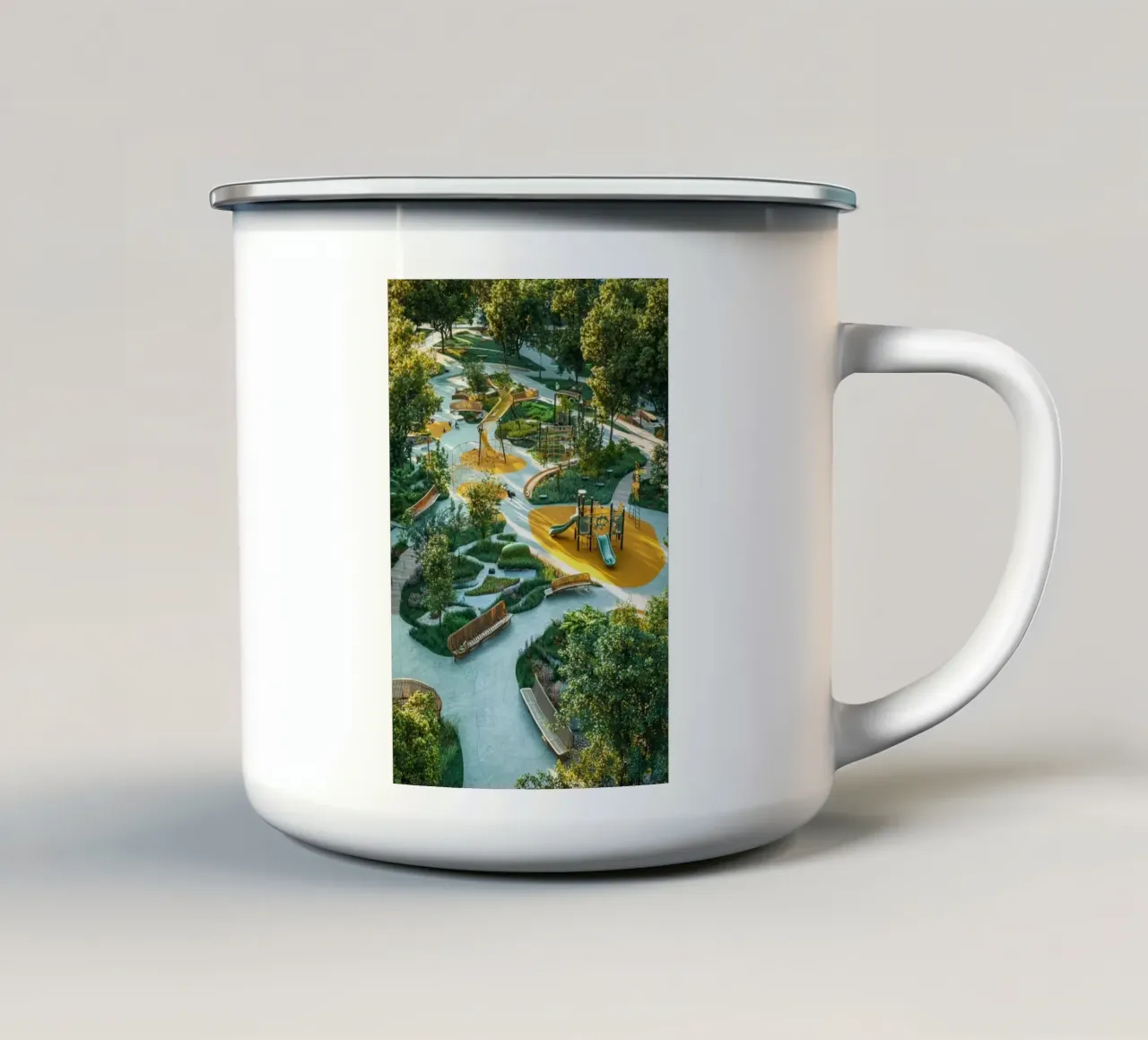 the campus colorful tazza in smalto da lifeline