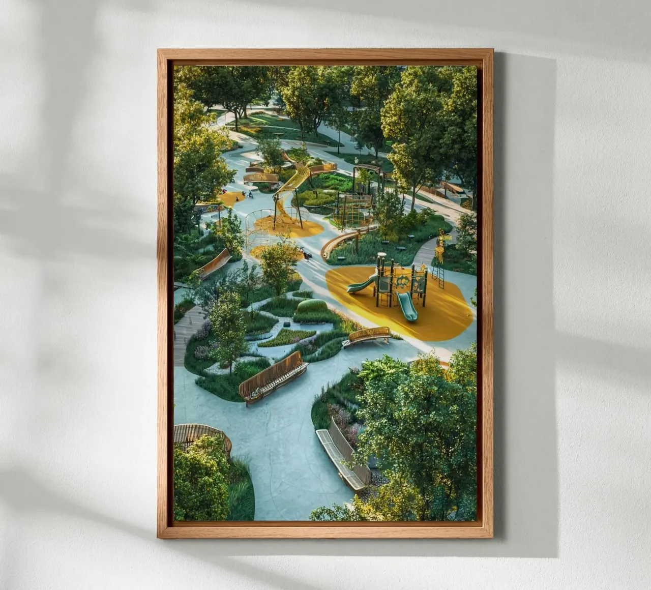 the campus colorful tela con Cornice a cassetta da lifeline