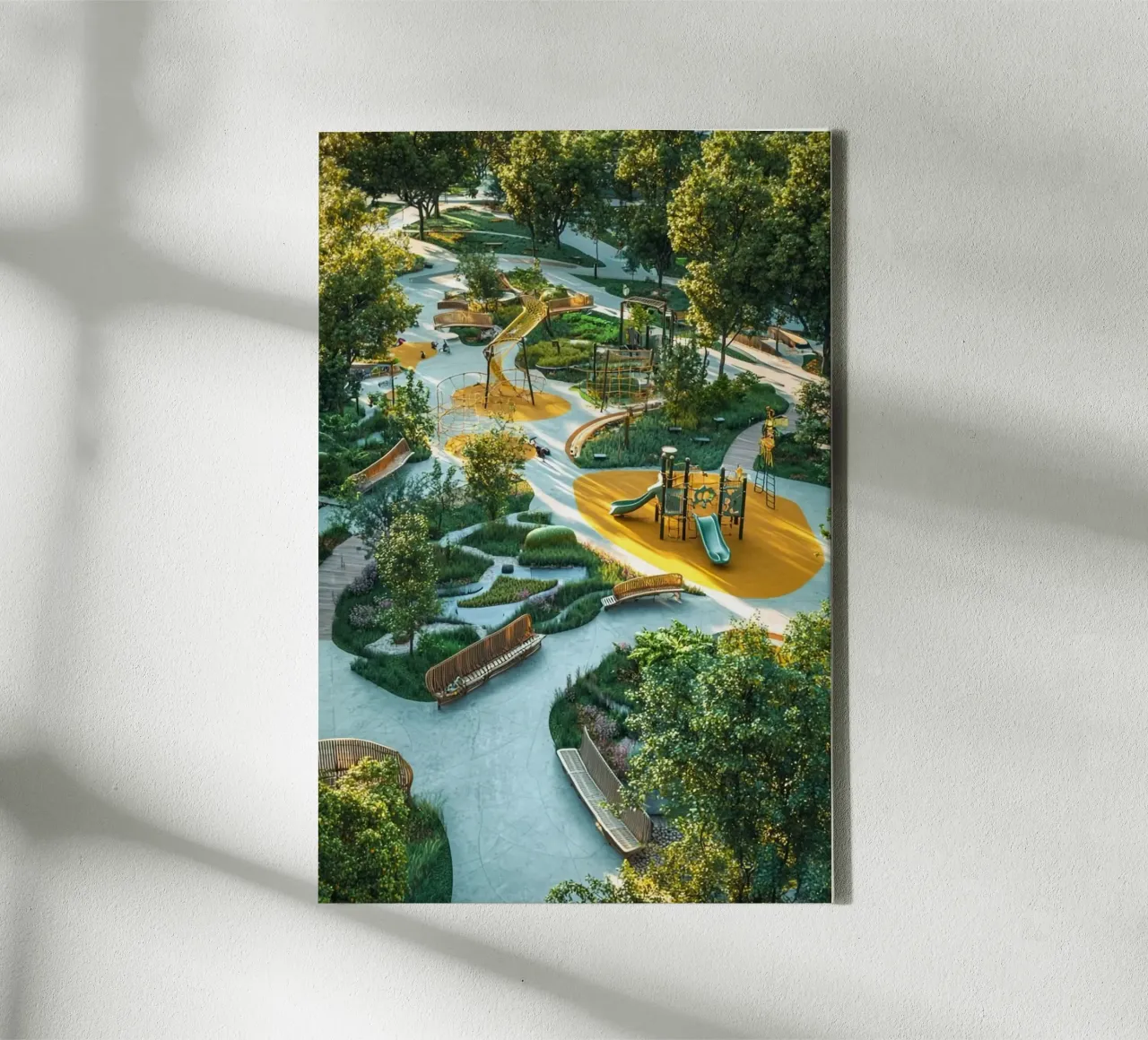 the campus colorful tela con Cornice a cassetta da lifeline