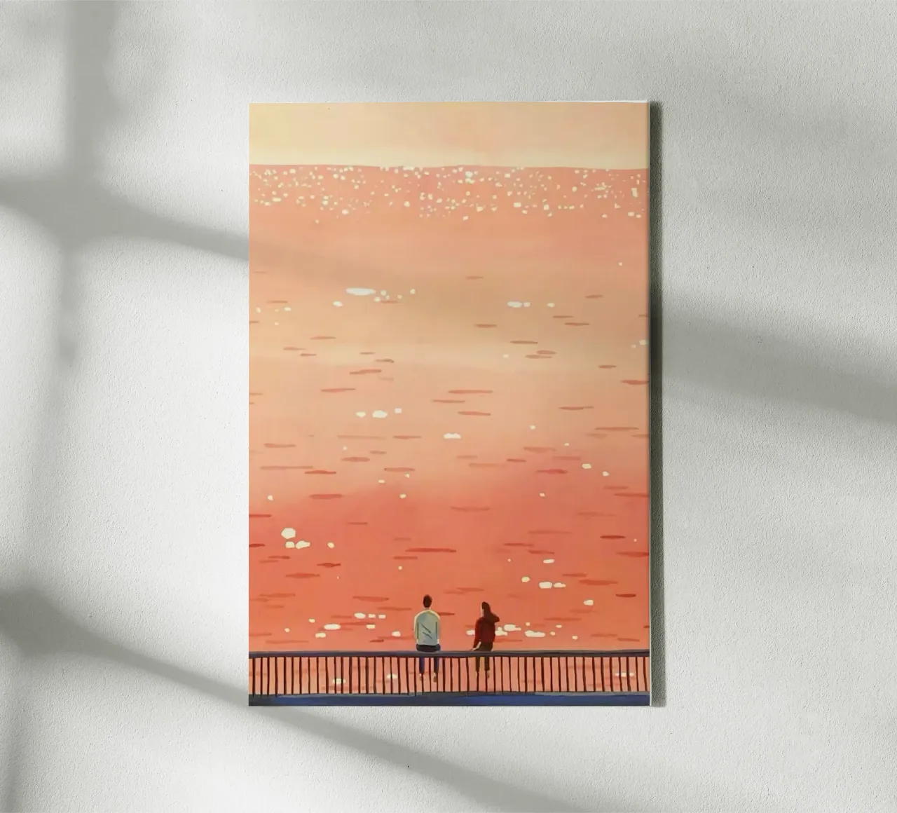 viewing the ocean tela con Cornice a cassetta da lifeline