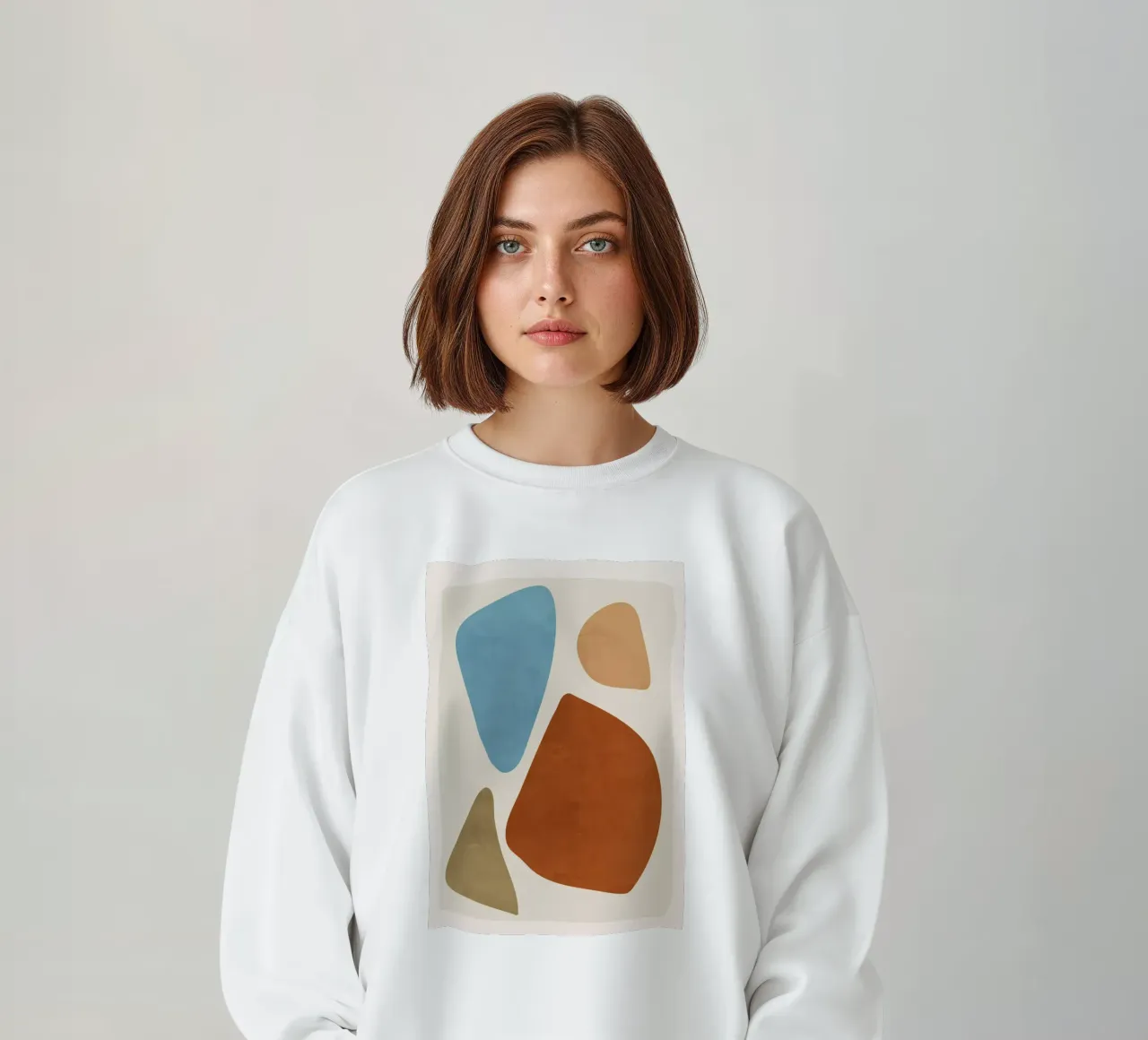 Formas abstractas 48 sudadera de ThingDesign