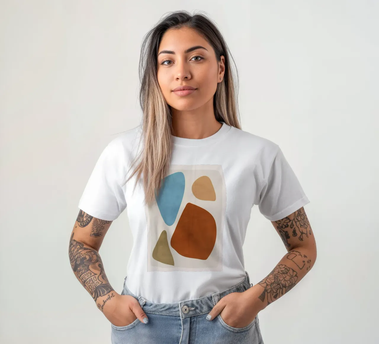 Forme astratte 48 t-shirt da ThingDesign