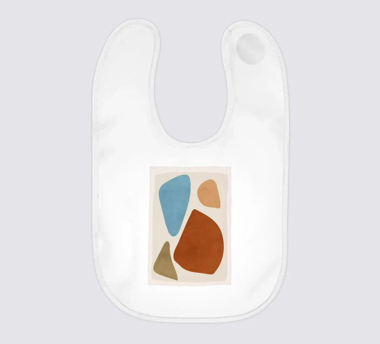 Abstrakte Formen 48 Babylätzchen von ThingDesign