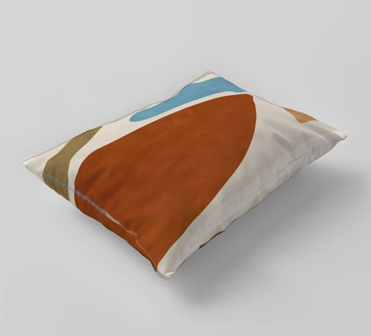 Abstract Shapes 48 decorative cushion by ThingDesign