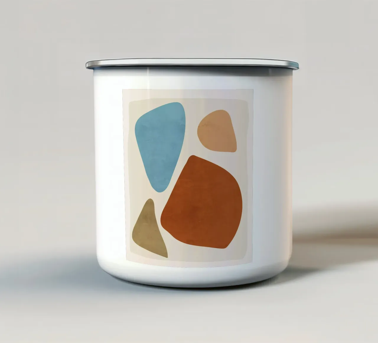 Forme astratte 48 tazza in smalto da ThingDesign