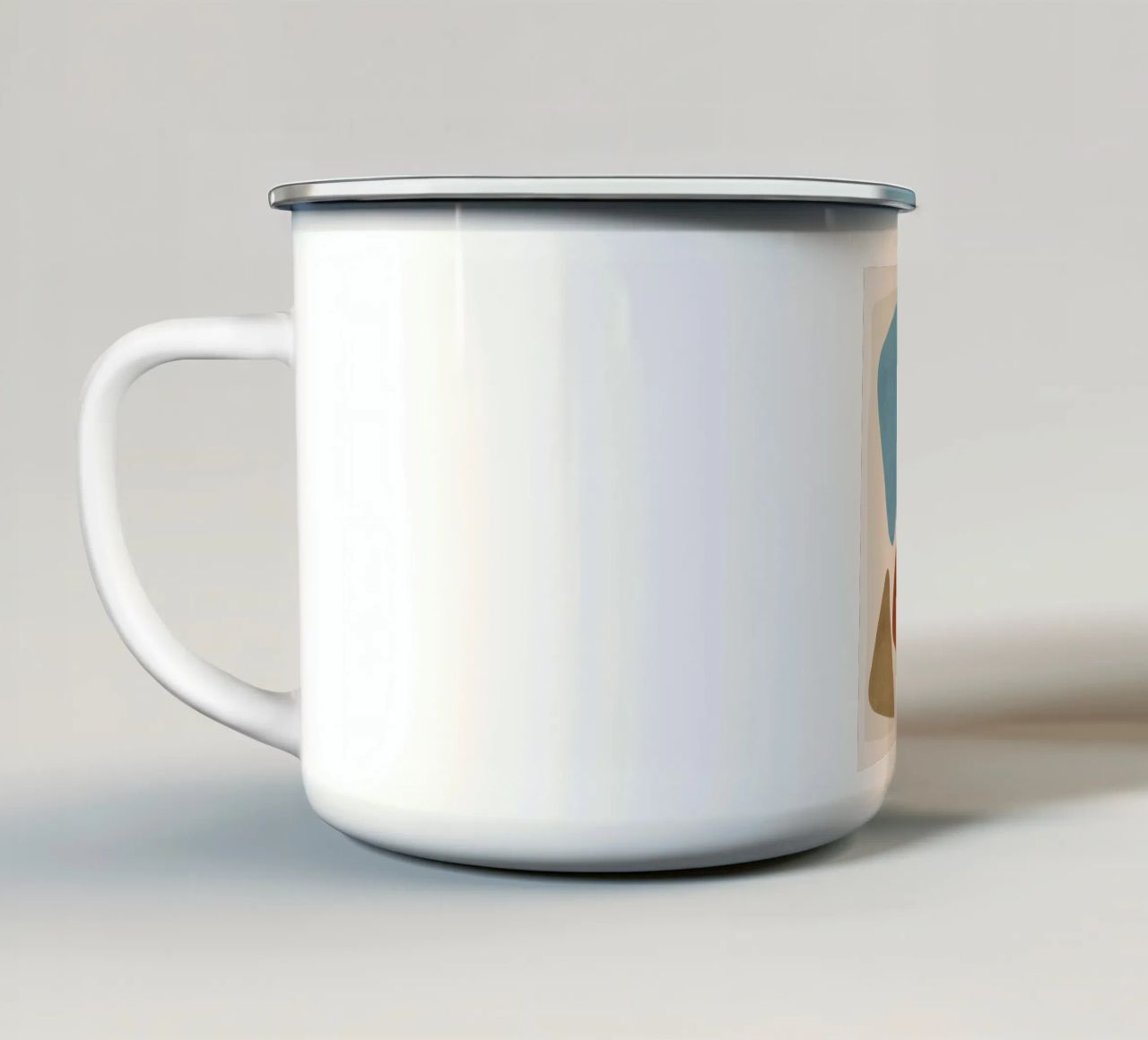 Forme astratte 48 tazza in smalto da ThingDesign