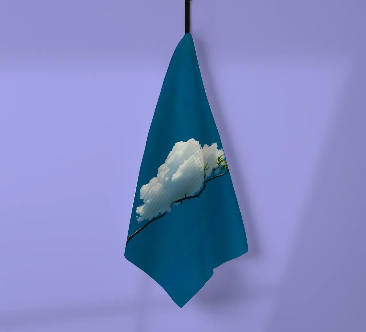 cloud land on tree canovaccio da cucina da lifeline