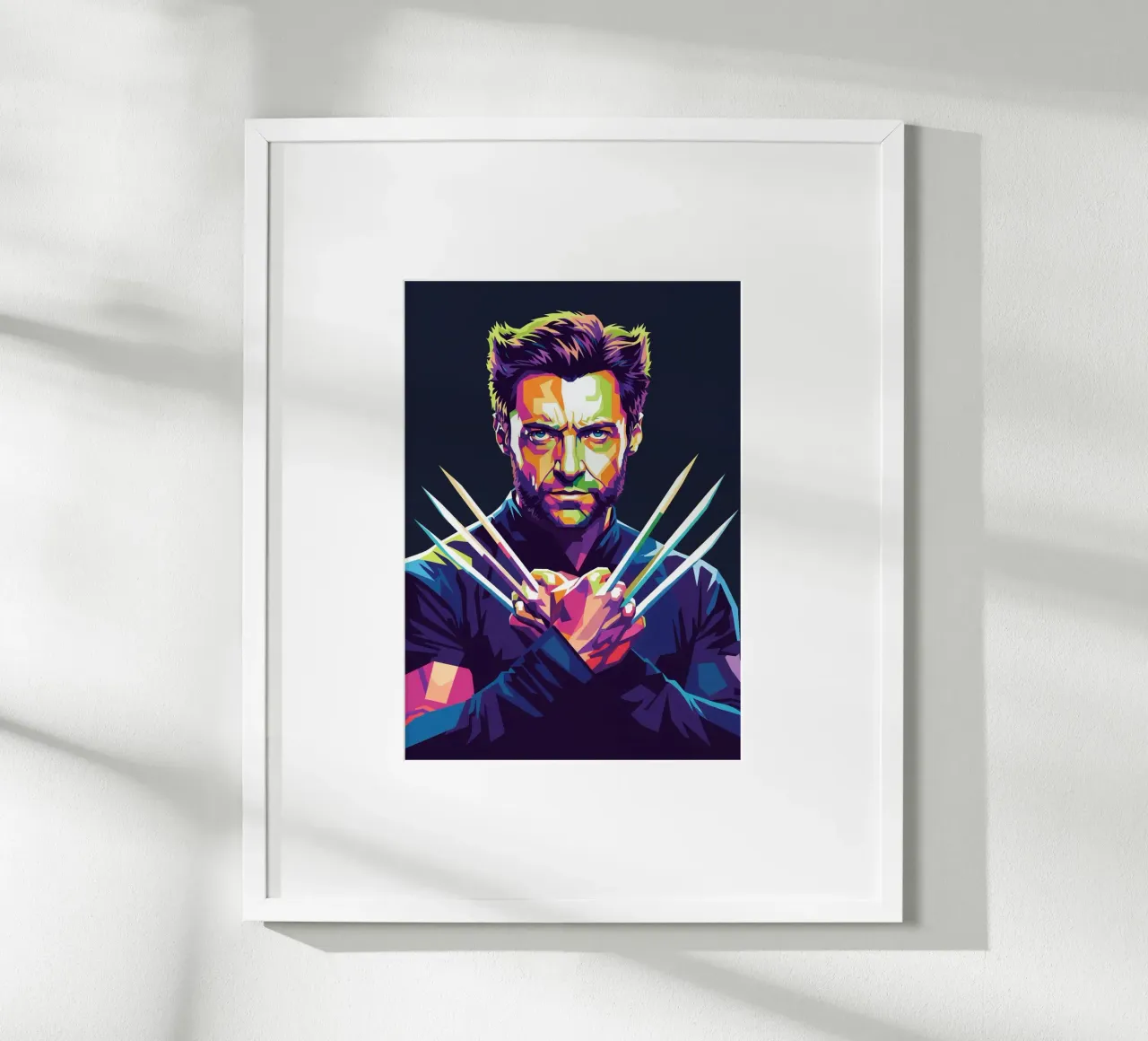 Hugh Jackman X-MEN poster con telaio in legno da Hantamrata