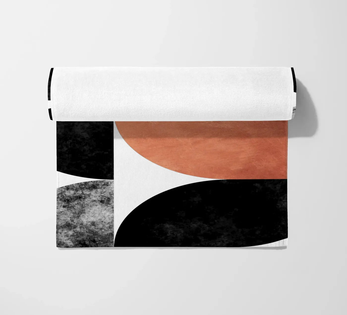 Calcestruzzo e Cooper telo mare da Mariel Toigo