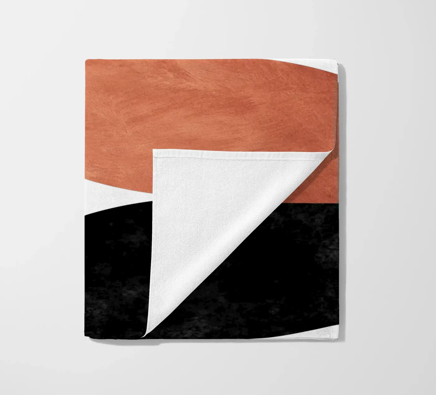 Calcestruzzo e Cooper telo mare da Mariel Toigo