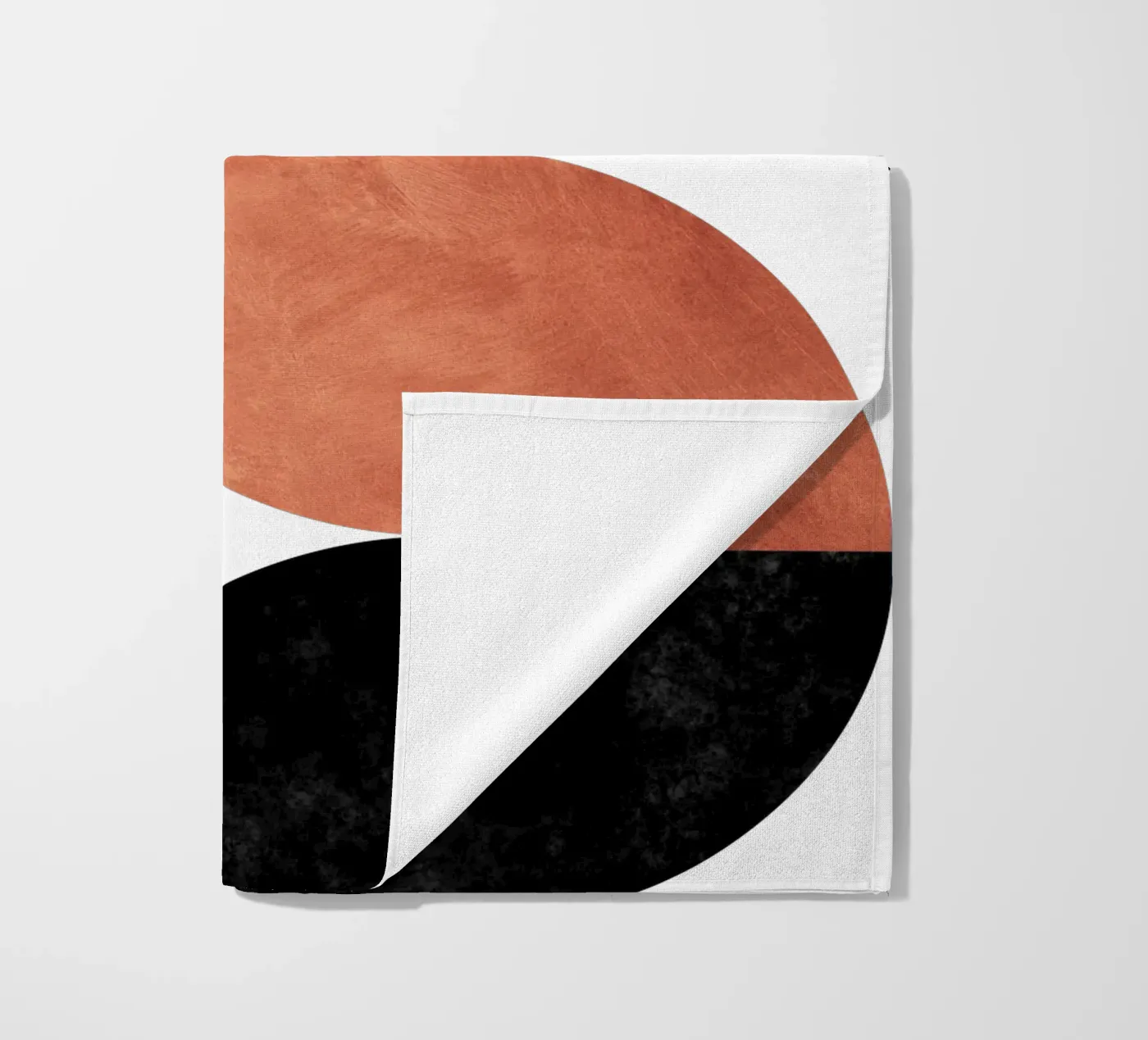 Calcestruzzo e Cooper telo mare da Mariel Toigo