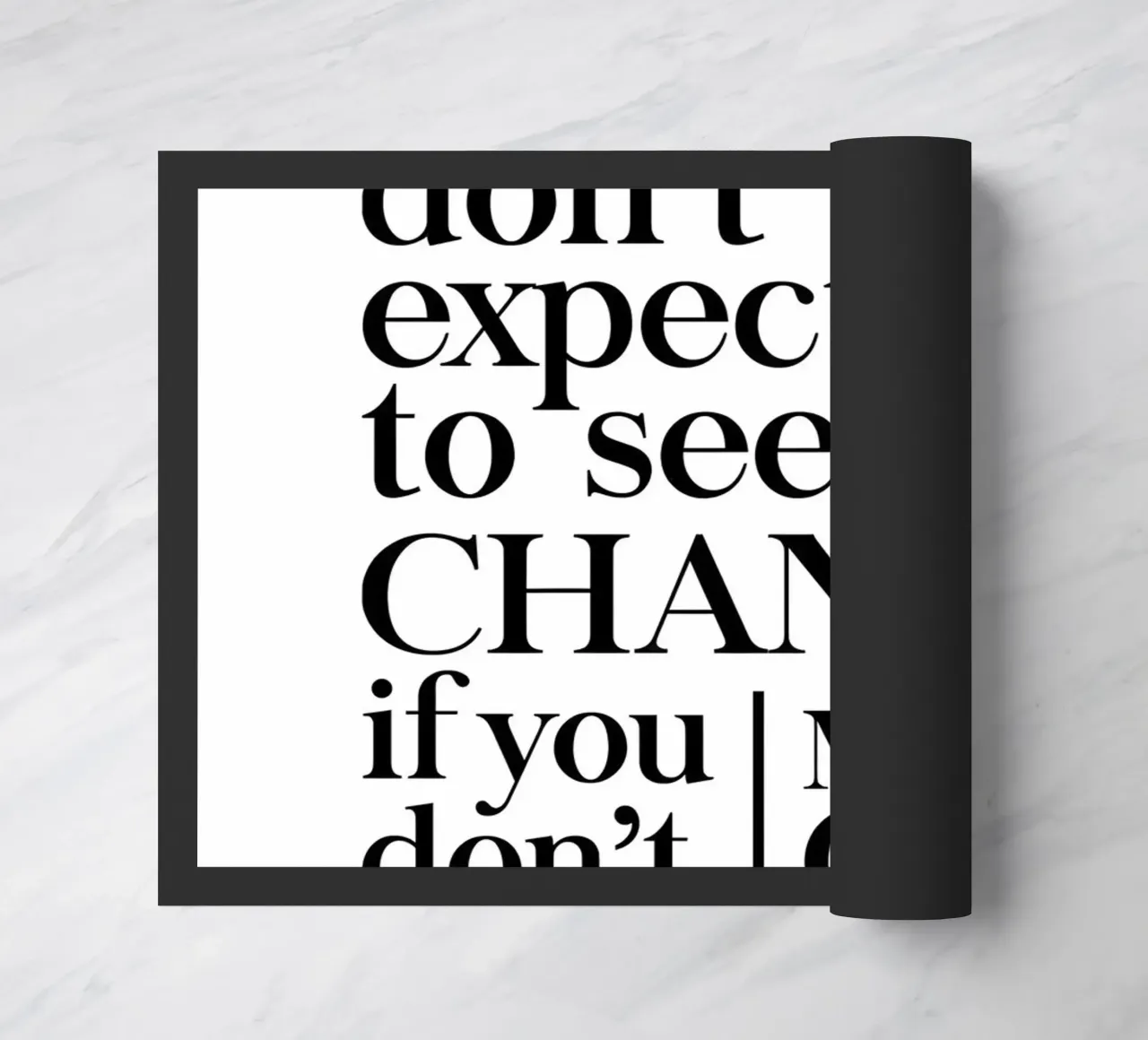 Don't expect to see a CHANGE zerbino da Type & Tape