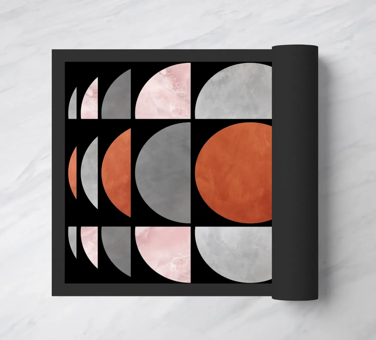 Marmo e Cooper zerbino da Mariel Toigo