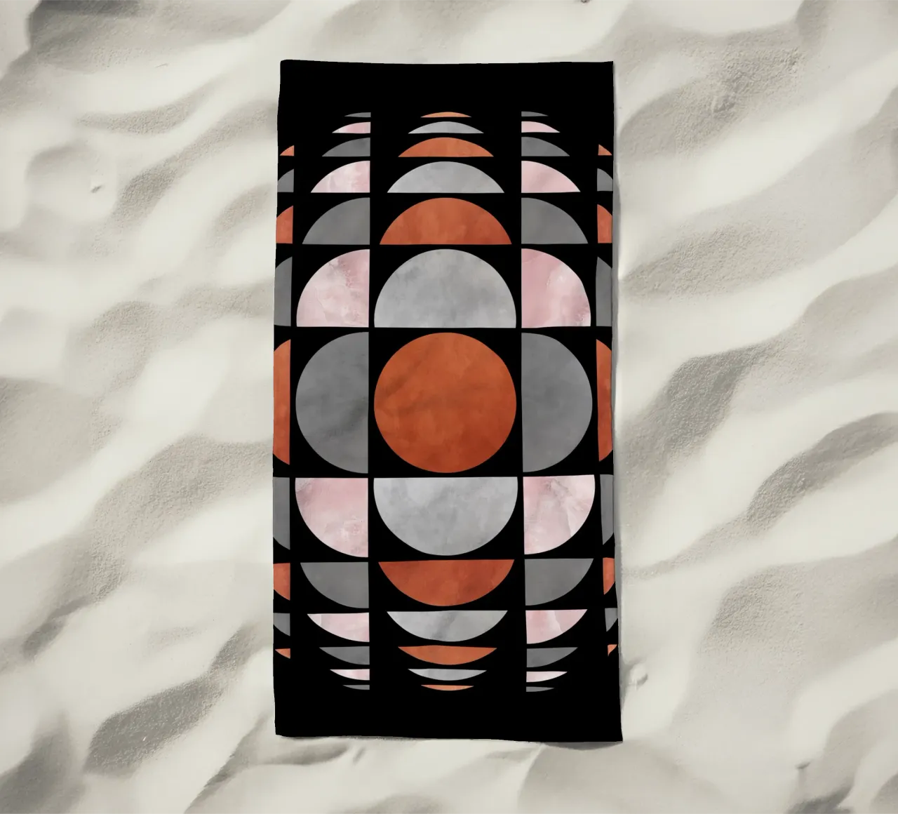 Marmo e Cooper telo mare da Mariel Toigo