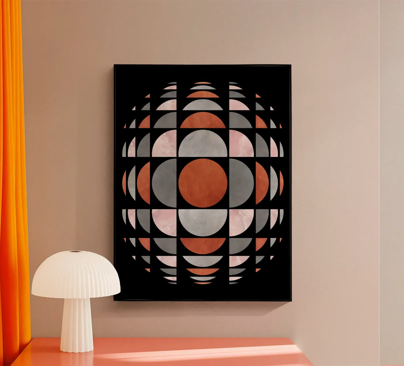 Marble and Cooper plexiglas de Mariel Toigo