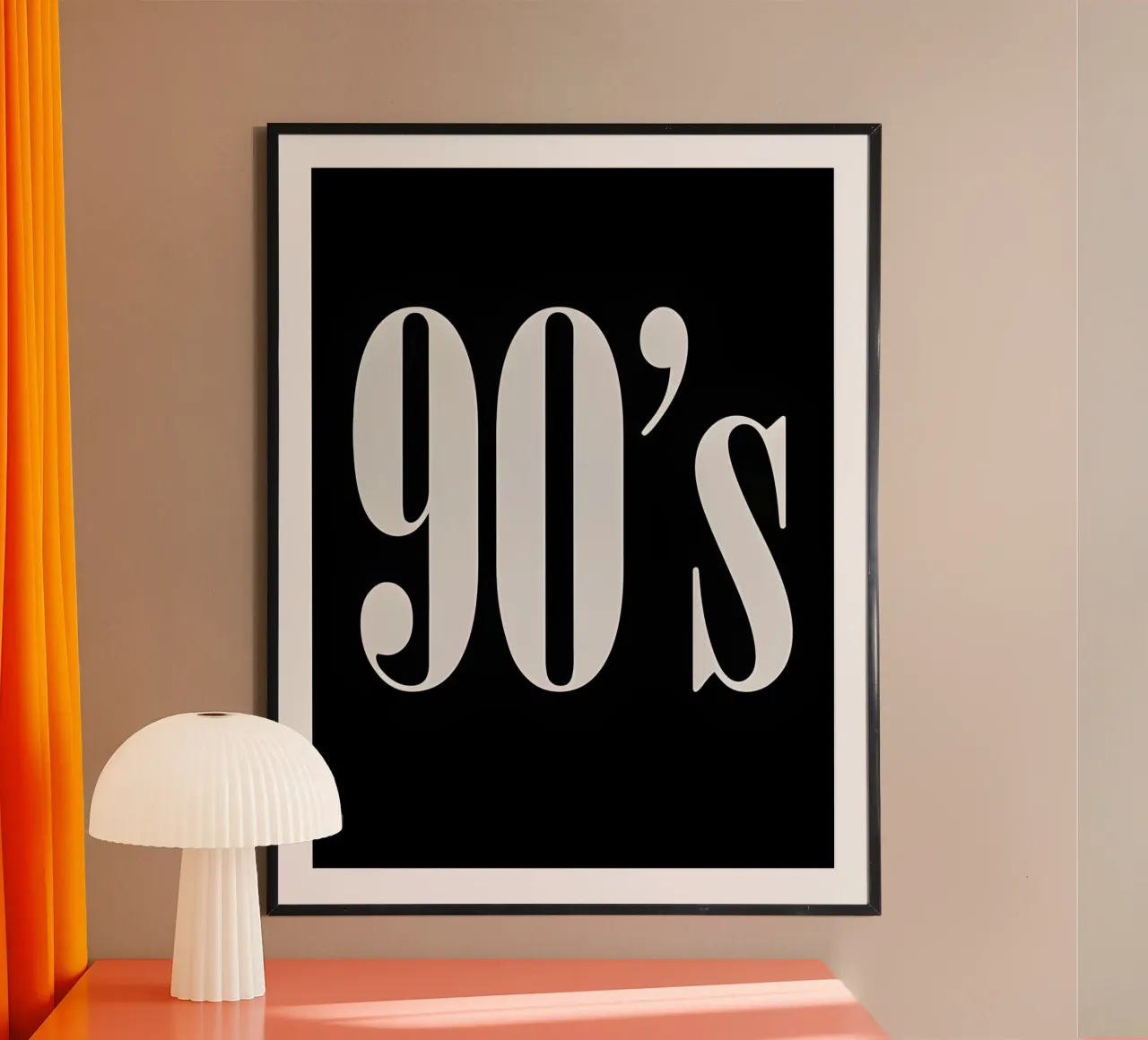 90's poster da Type & Tape