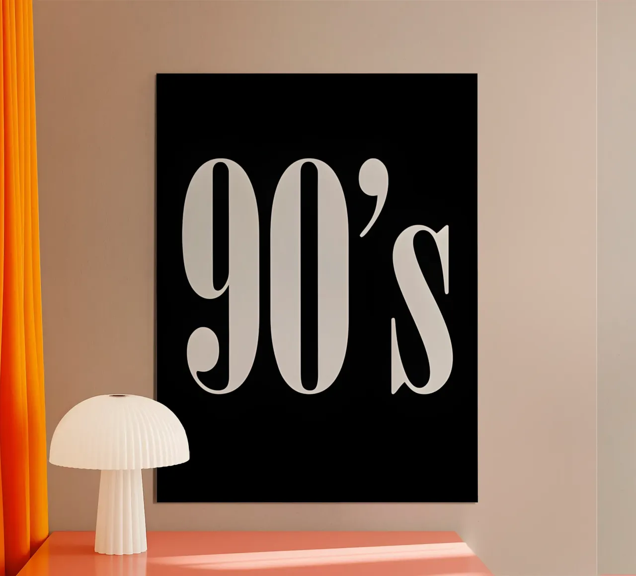 90's poster da Type & Tape
