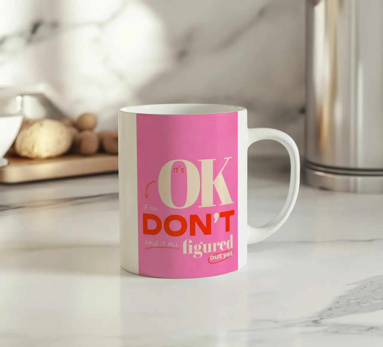 figured tazza in ceramica da Type & Tape