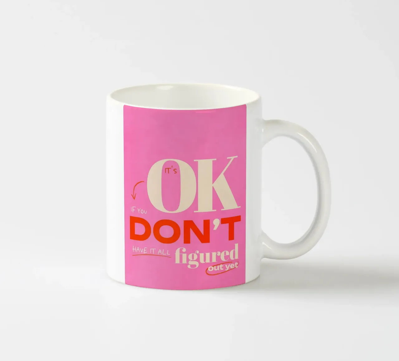 figured tazza in ceramica da Type & Tape