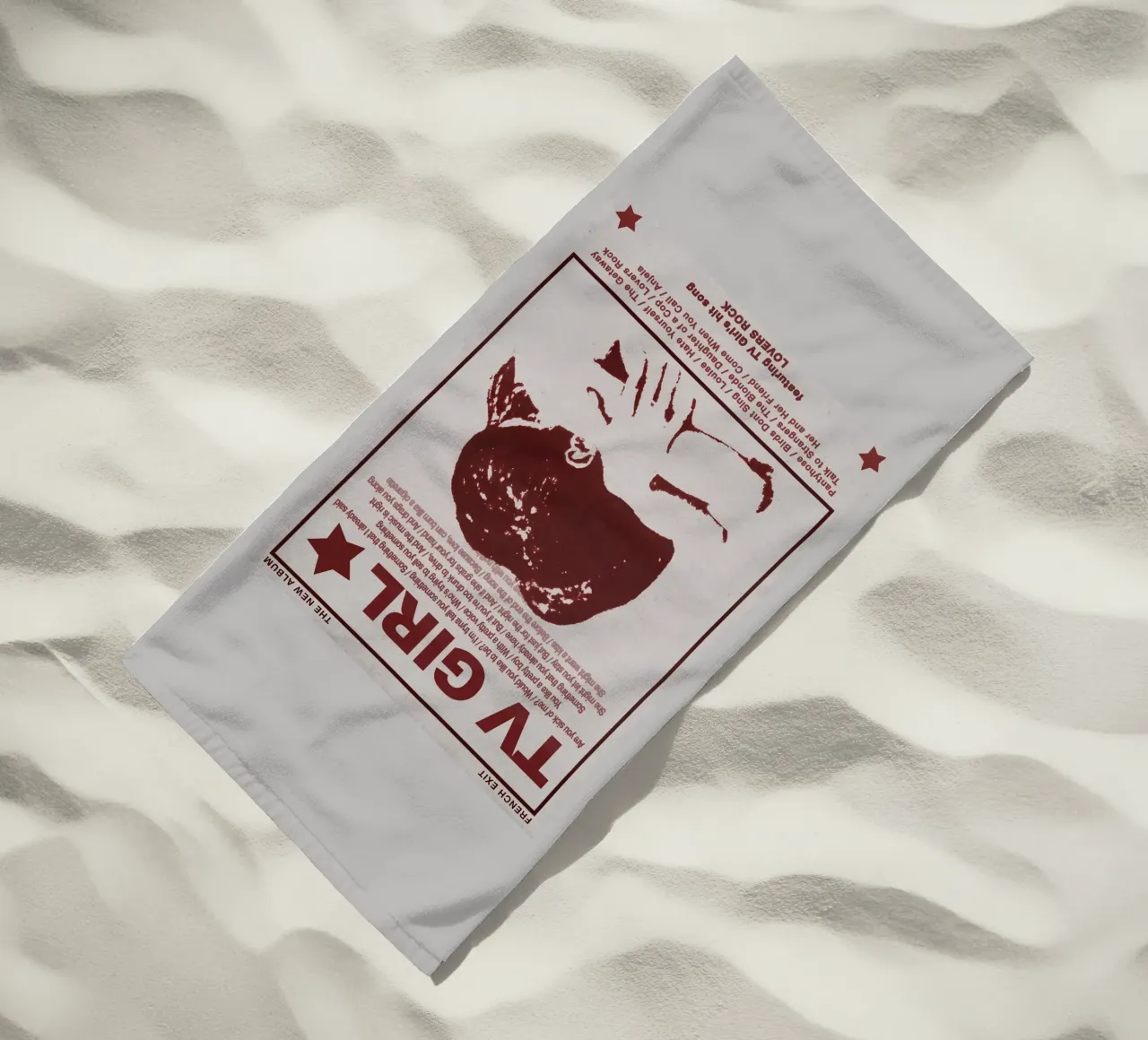 Uscita francese telo mare da Leonard Cindi