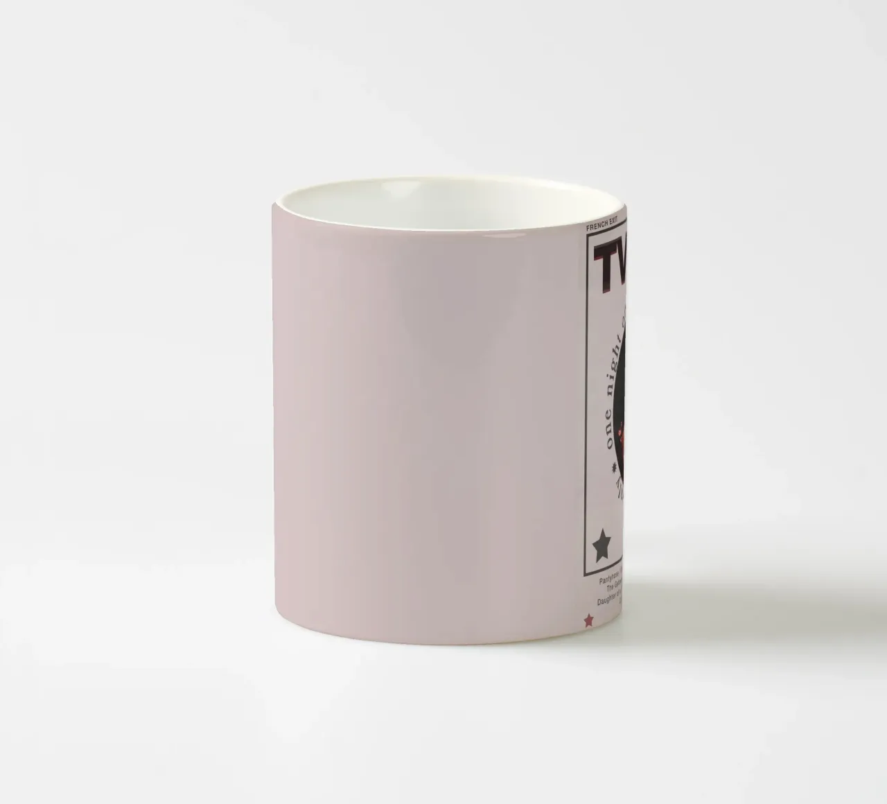 Solo per una notte tazza in ceramica da Leonard Cindi